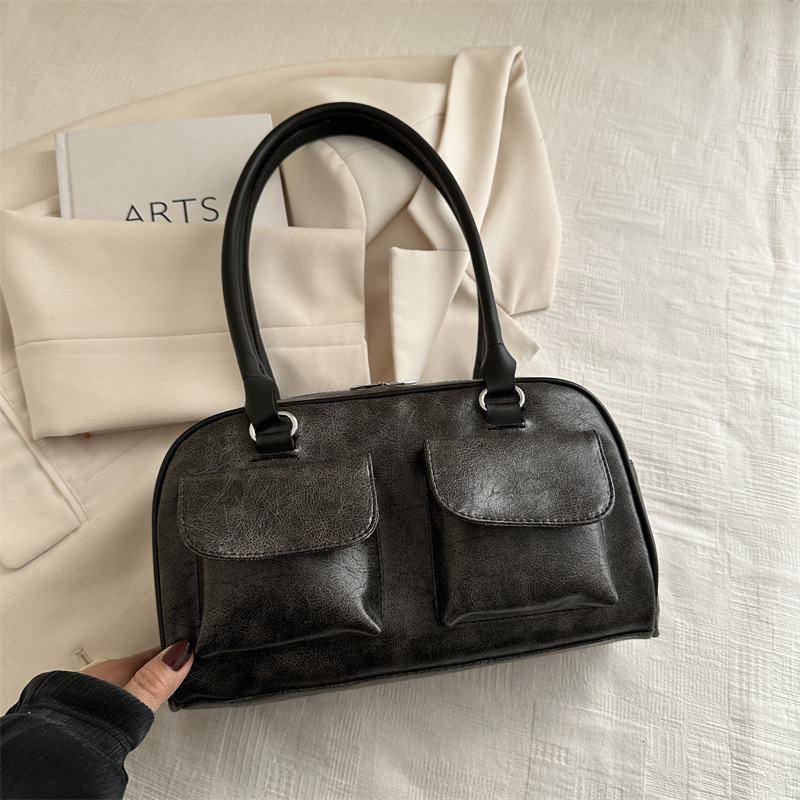 New Free Delivery Designer Bag Pop 2025 New Trend Women's Luxury Bag Autumn And Winter Stylish Tote Armpit Korean Version Shoulder Bowling Bag Wo