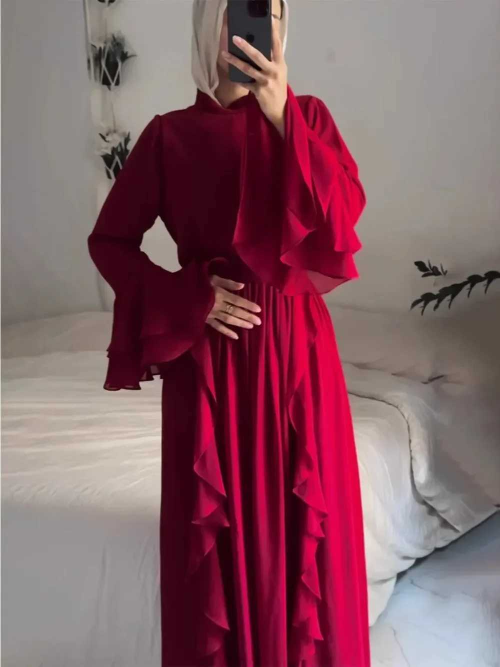 Muslim Women Maxi Dress Ramadan Morocco Saudi Arab Long Rob Dubai Abayas Kaftan Islam Dresses Jalabiya 2024 Autumn Vestidos X250514