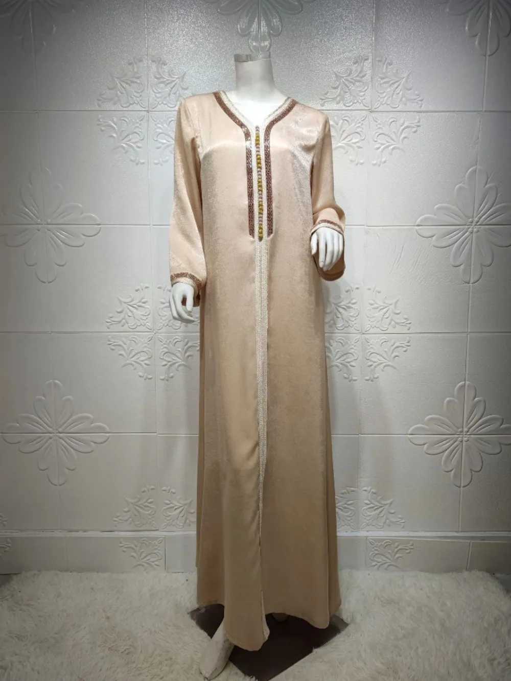 Eid Morocco Dress Women Muslim Abaya Prayer Caftan Dubai Largos Turkey Islam Kaftan Robe Longue Arab Musulmane Vestidos Ramadan X250514