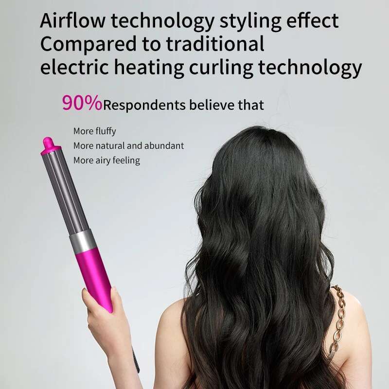 6 In 1 Style Dryer Hot Comb Set Professional Curling Iron Straightener Styling Tool For Women Hair Styler Household