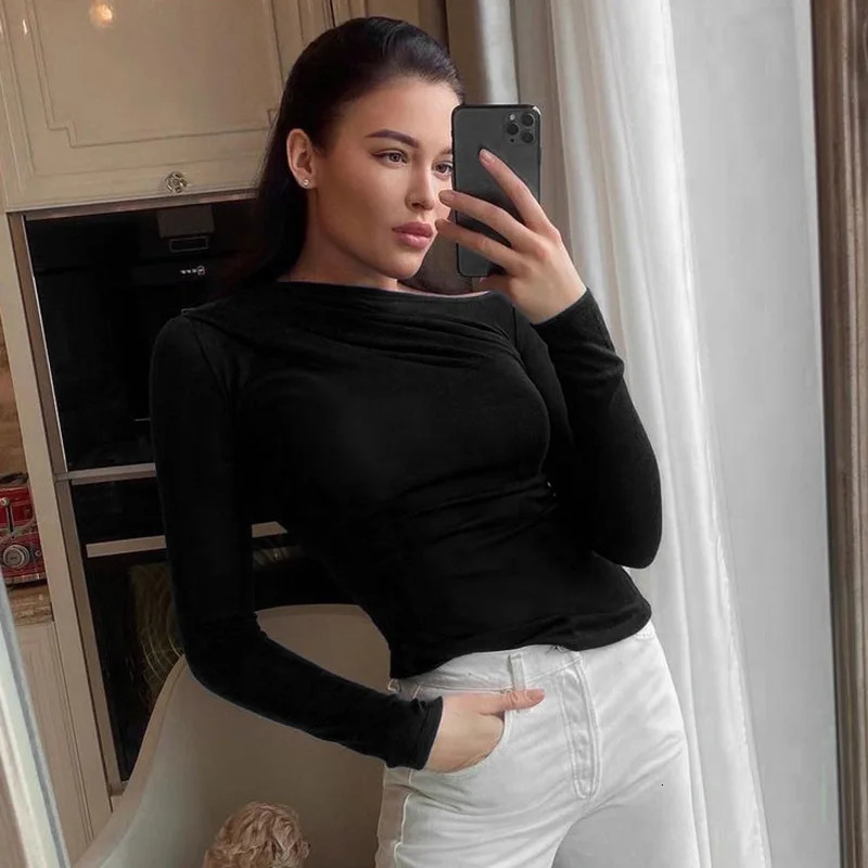 Women Sheer Blouse Stylish Sheer Mesh Womens Tops O-neck Long Sleeve Slim Fit Shirt Clear Sun Protection Gauze Top for Summer 250513