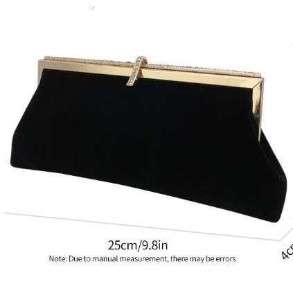 European American design fashionable veet inlaid dia dinner bag, socialite banquet dress cheongsam handbag, 2025 new style, chic and elegant temperame