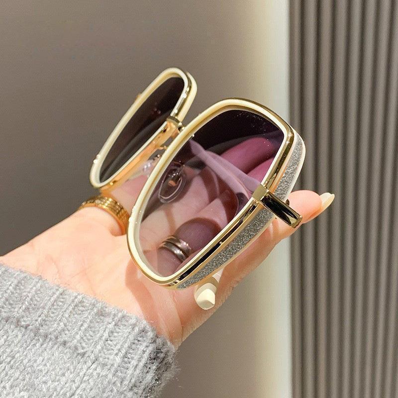 Designer Sunglasses For Women Men Vintage Style Sunglasses Fashion Classic Sunglasses Luxury Polarized Goggle Pilot PC Frame Oversized UV400 Eyewear C