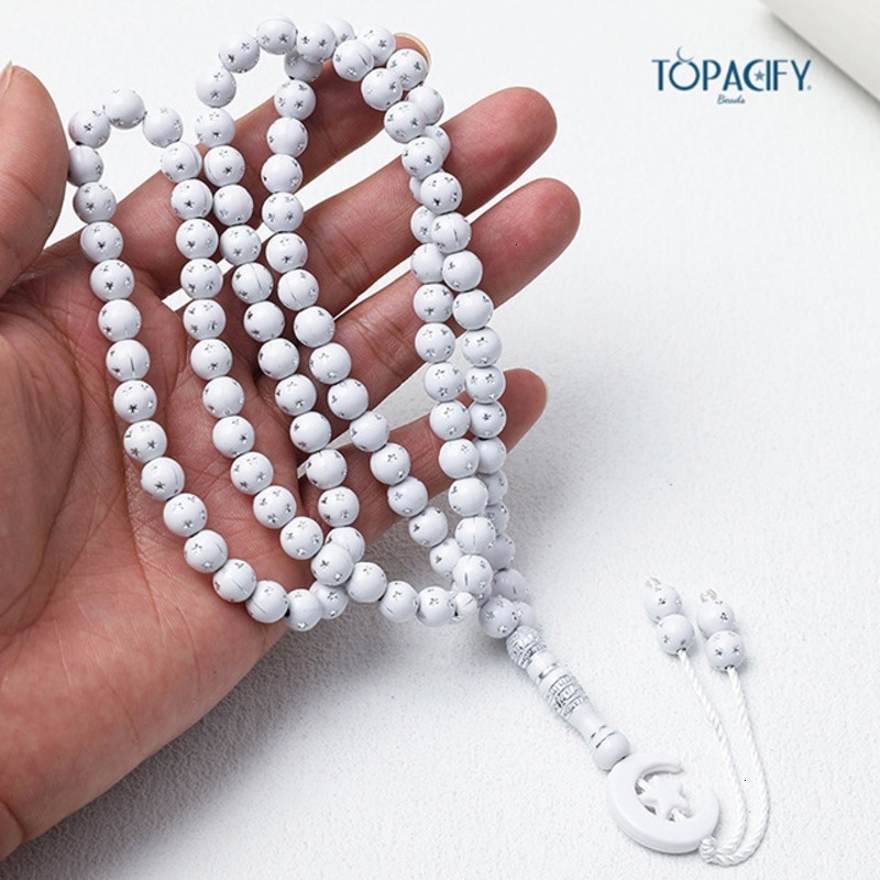 Prayer Tisbiha 99 handmade Arabic prayer beads Muslim jewelry