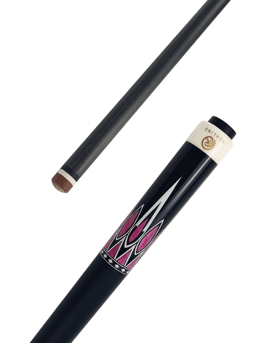 Black Carbon Fiber Shaft for Snooker Cue - Diameter: 12.9mm with Hard Tip