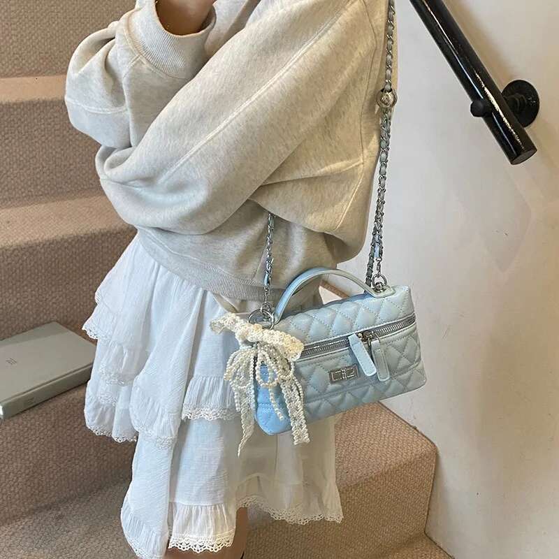 Elegant Vintage Tote Bag For Women Minimalist Leather Crossbody Handbag Designer Messenger Purse Stylish Large Capacity