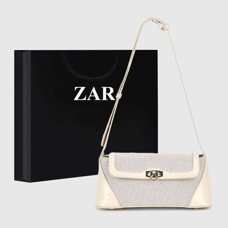 Women's Bags Designer Small Niche Design Color Blocking Stick Underarm For Women New High-End French Light Luxury Single Shoulder Crossbody Bag