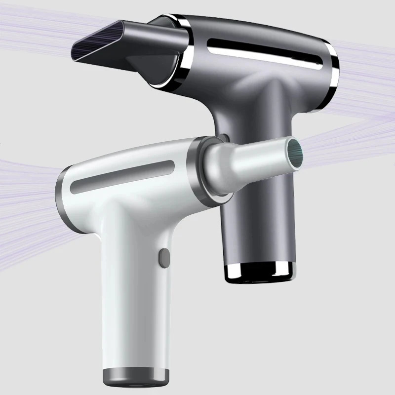 Wireless Hair Dryer High-Power Wind Fast Cleaning Dust Blowing Blow Dryer Household Outdoor USB Multifunctional Hairdryer 250513