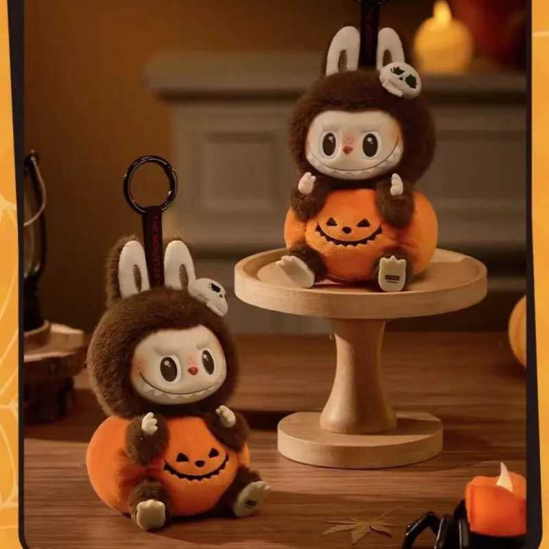 Explosions Labubu Halloween Vinyl Pumpkin Carnival Labubu Vinyl Plush Doll Pendant Ornaments Birthday GiftT250514