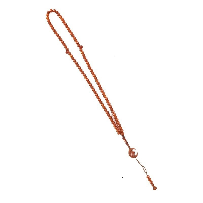 Prayer Muslim Arabic 99 handmade beads imitation coral bracelet prayer supplies