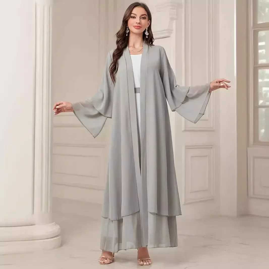 Muslim Long Abaya Dress Turkey Islamic Women Robe Hijab Headscarf Sashes Morocco Kaftan Dubai Arabic Jalabiya Modest Vestidos X250514