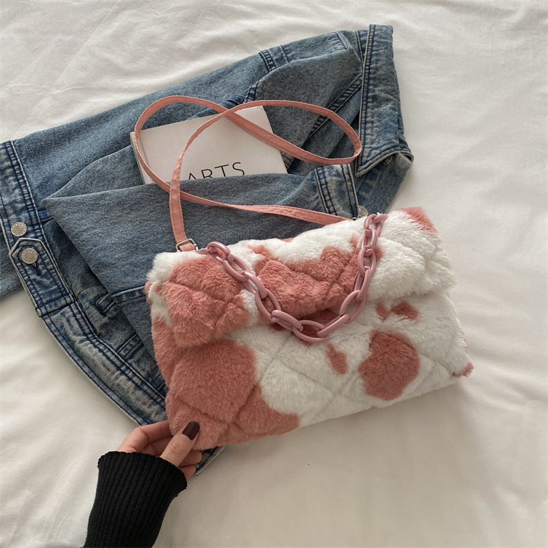 2025 Spring New Luxury Bag Trendy Simple Personalized Single Shoulder For Women Stylish Texture Soft And Sticky New Free Delivery Designer Bag Plush U