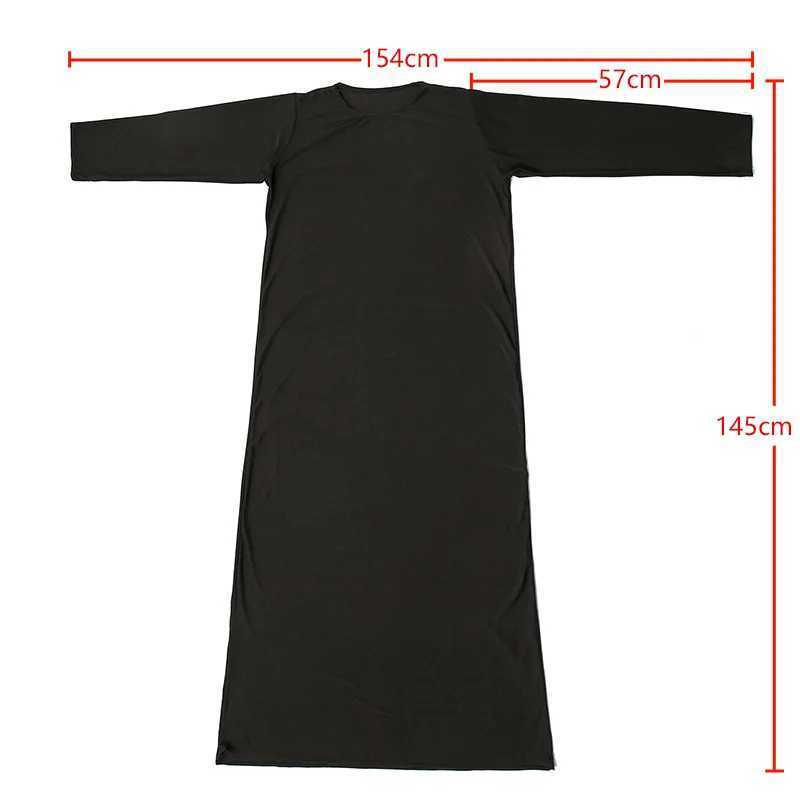 Ramadan Eid Black Muslim Abaya Dress Woman Solid Color Pullover Abaya Lady Simple Islam Clothing Long Dress X250514