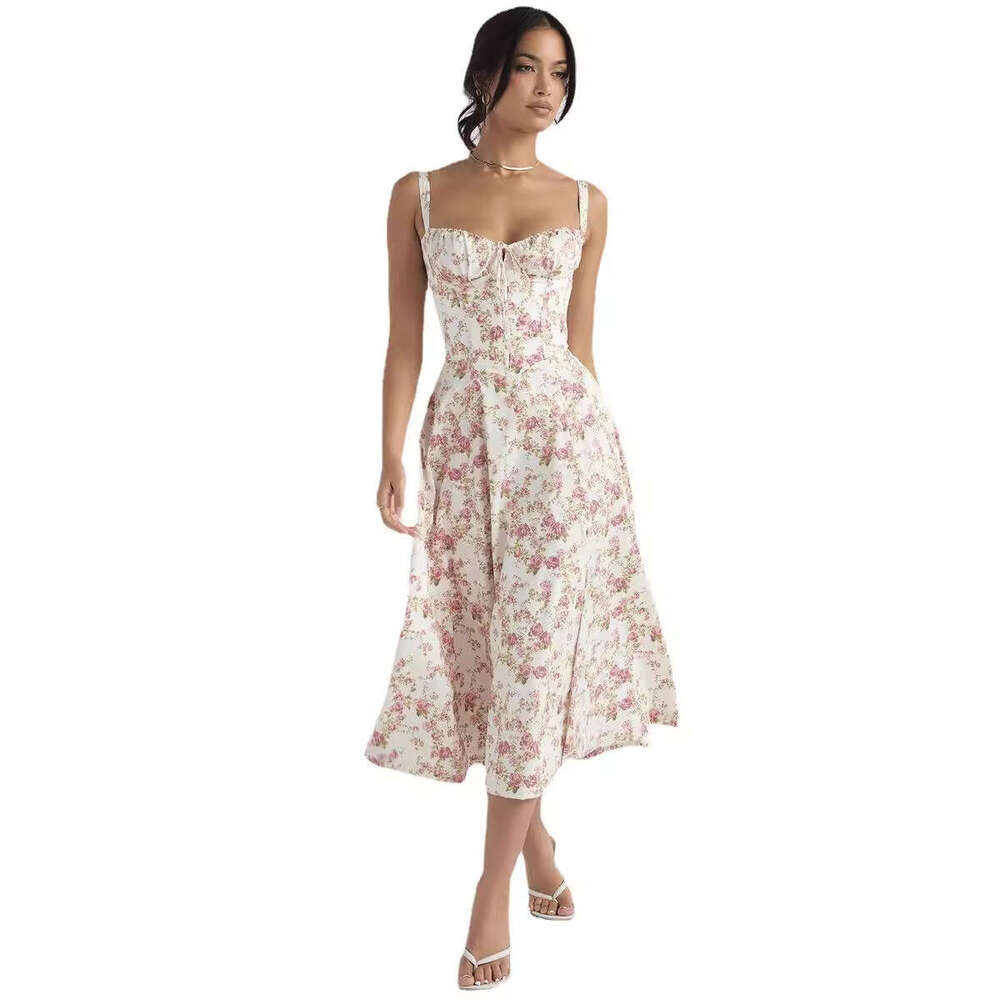 Devise Vestidos De Noche Bodycon Dresses for Women Summer 2025 Temperament Fashion High-end Sense Camisole Gentle Style Dress Childrens French Style