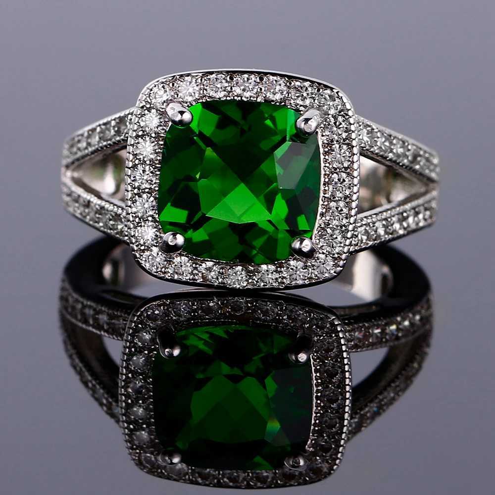 925 Silver Hot Sale Colorful Rings For Women Fashion Cubic Zirconia Ring Classic Wedding Party Daily Life Jewelry Gift WholesaleXJ250514