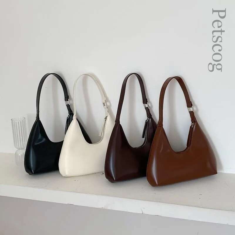 Women's 2025 New Brand Designer Zipper Small Handbags Lady Fashion Shoulder Bag PU Leather Casual Hobo Bags 250515 250515 250515