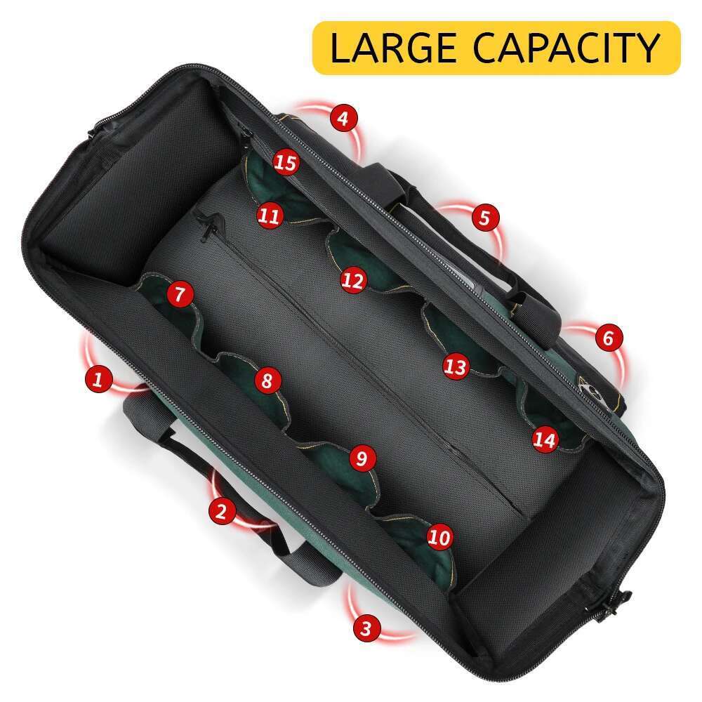Rolling ,Heavy-duty Kit Large Pull-rod Tool Box Oxford Cloth Repair Special Electrician Bag With Durable Wheels