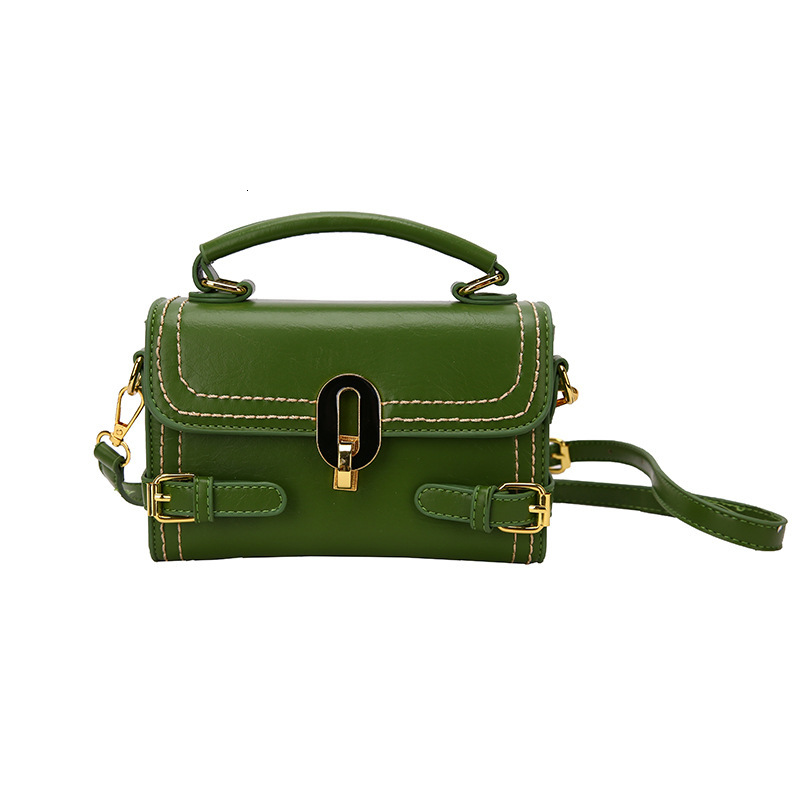 Top Quality New Free Delivery Designer Bag Oblique Delivery 2025 Summer New Women's Small Square Bag Trend Contrast Color And Western Style Singl