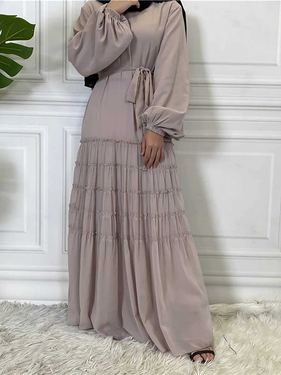 Musulman De Mode Abaya Dubai Elegant Fashion Hijab Dress Turkey Kaftan Islam Clothing Arab Maxi Ramadan Vestidos Modest Robe X250514