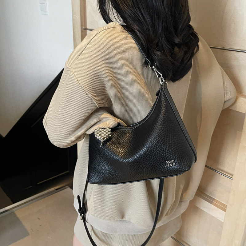 High end niche handbag for women 2025 new trendy and versatile single shoulder crossbody with large capacity commuting tote bag