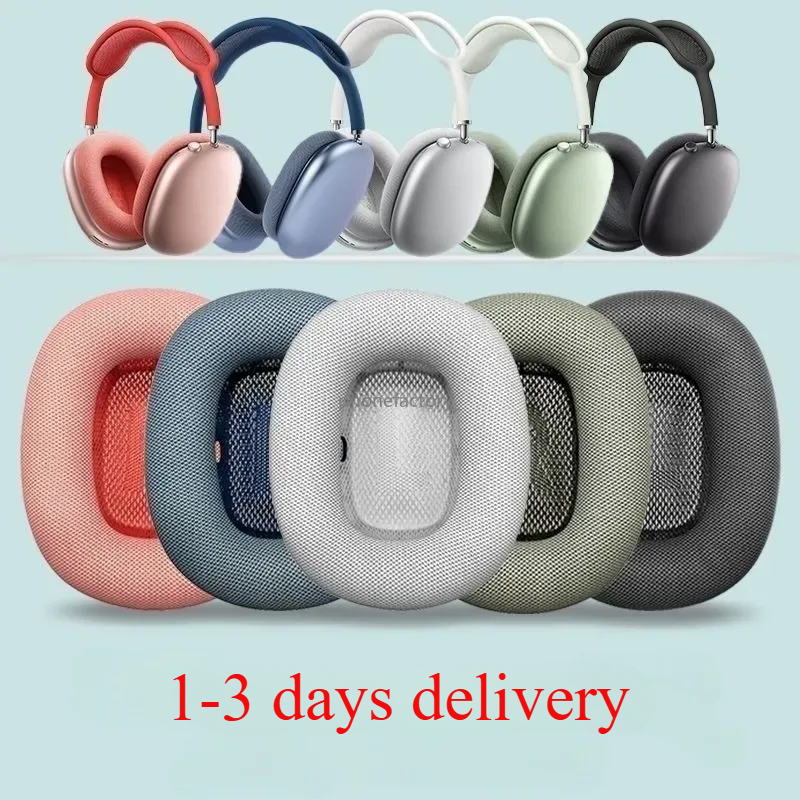 Max Apple P9 Pro Headphones Wireless Earphones Bluetooth Headphones Stereo HIFI Super Bass Max Noise Cancelling Headset Black