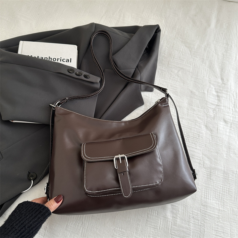 Free Delivery Designer Bag 2025 Autumn And Winter New Niche S Women's Commuting Maillard Multi Purpose Backpacks Popular This Year Tote Luxury Ba