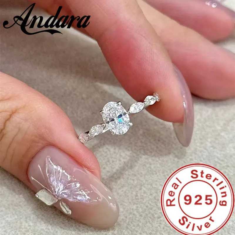 Fine jewelry 925 sterling silver zircon ring suitable for women engagement jewelry giftXJ250514