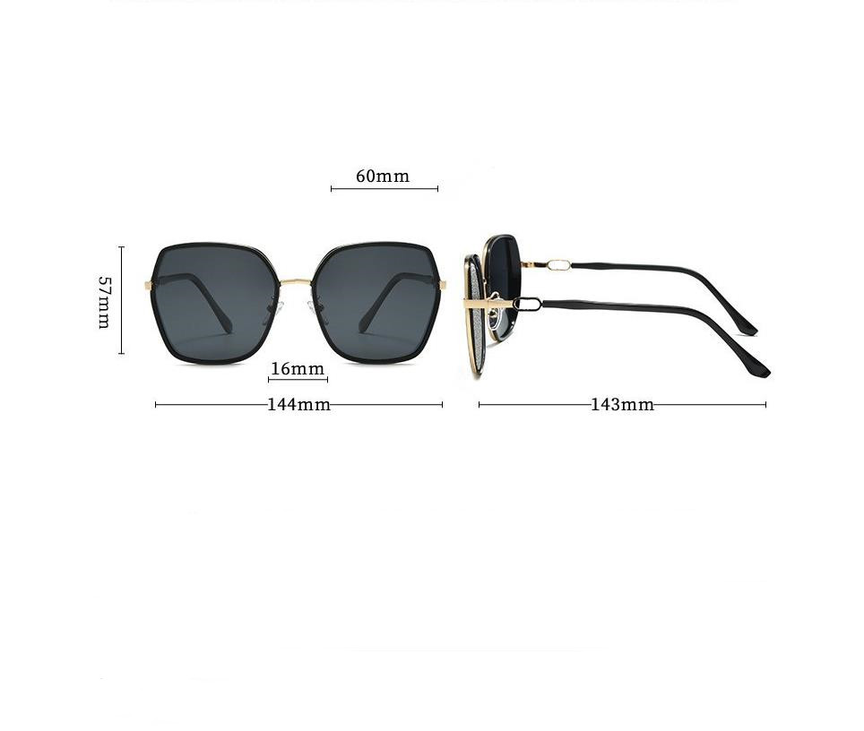 Designer Sunglasses For Women Men Vintage Style Sunglasses Fashion Classic Sunglasses Luxury Polarized Goggle Pilot PC Frame Oversized UV400 Eyewear C