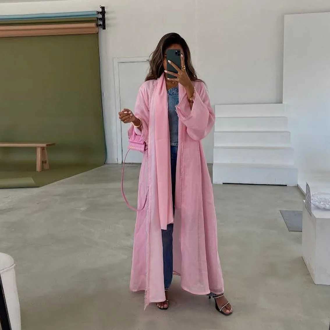 Ramadan Eid Muslim Womens Dress Modest Abaya Dubai Fashion Robe Turkey Cardigan Morocco Arab Clothes Islamic Female Kaftan X250514
