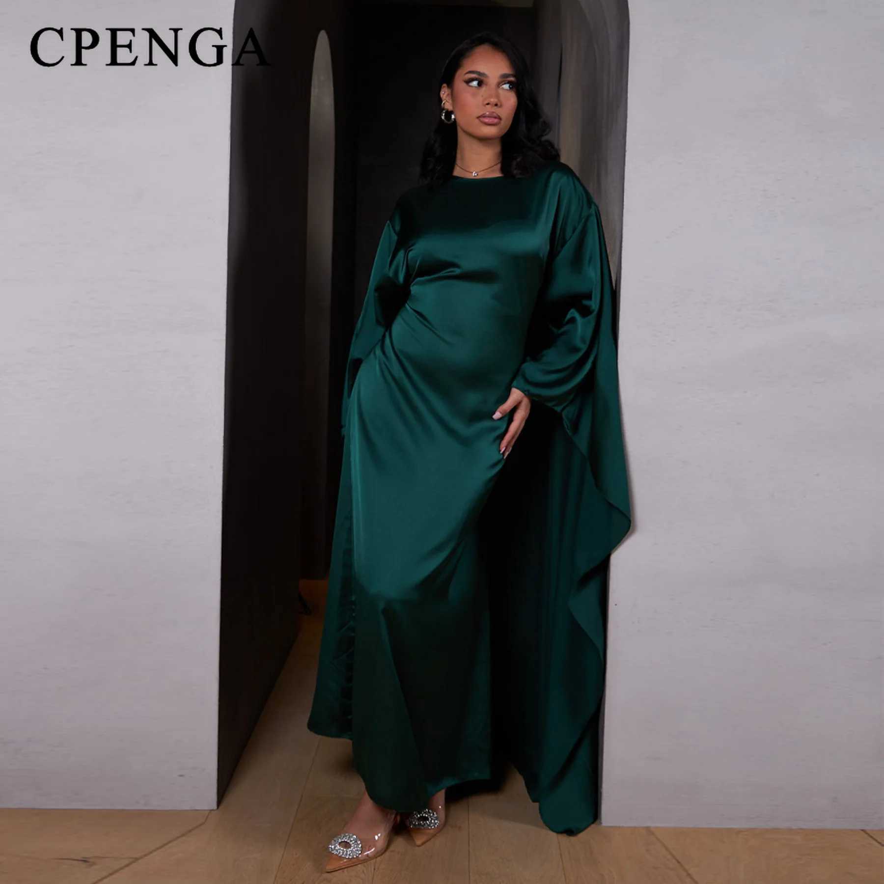 2025 Ramadan Arabic Women Muslim Modest Dress Luxury Dubai Satin Abaya Summer Islamic Party Outfit Fashion Holiday Turkey Robe X250514