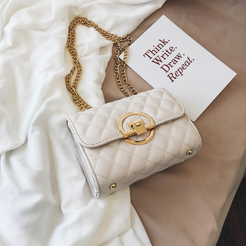 Free Delivery Designer Bag Women's 2019 Fashion Crossbody Trendy Instagram Western Texture Chain Internet Famous Small Bag Luxury Bag