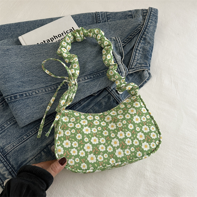 Free Delivery Designer Bag Small And Niche High Value Floral Crossbody Shoulder For Women 2025 New Fashion Casual Simple Large Capacity Hand Luxury Ba