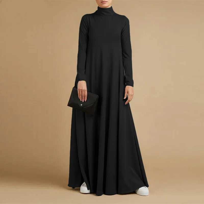 Popular Autumn Black Abaya For Dubai Women Girl Elegance Long Slve Dress Arabic Robe Evening Party Bangladesh Wear X250514