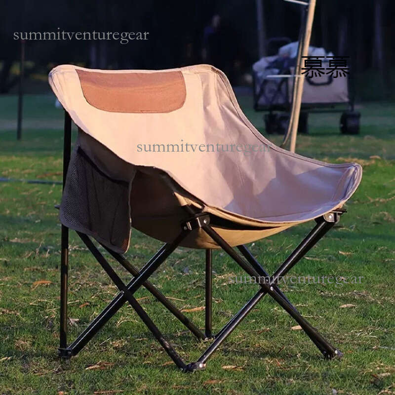 German Outdoor Folding Moon Camping Portable Bench Fishing Backrest Picnic Table and Chair