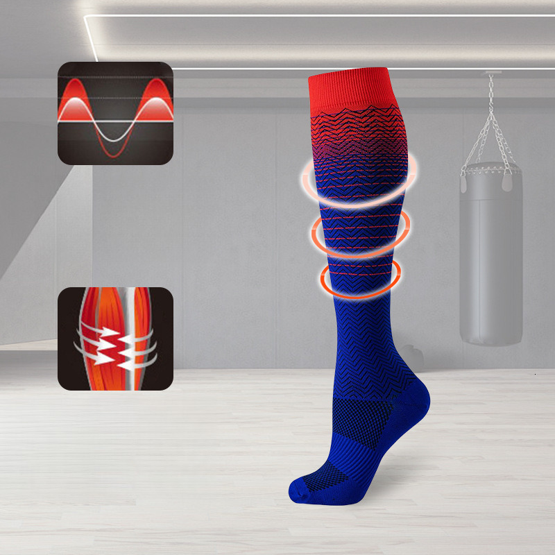 Designer Socks New Needle Gradient Pressure For Men And Women Cycling Running Sports Football Socks Outdoor Calf Yoga Socks Sports Socks wholesale