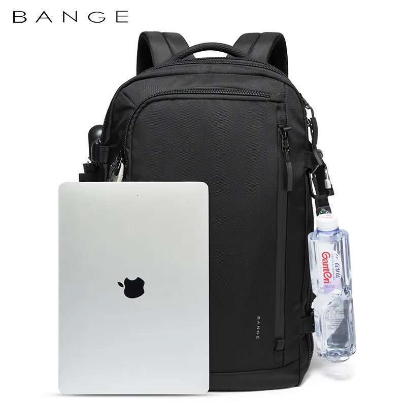BANGE Expandable Large Capacity 15.6 inch Laptop Backpack Travel FAA Flight Approved Outdoor Bag for Men