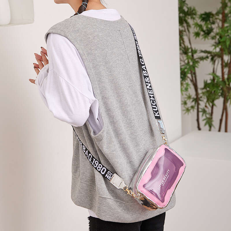 Transparent Makeup 2022 New Bags Women's Small Trendy Printed Camera Bag