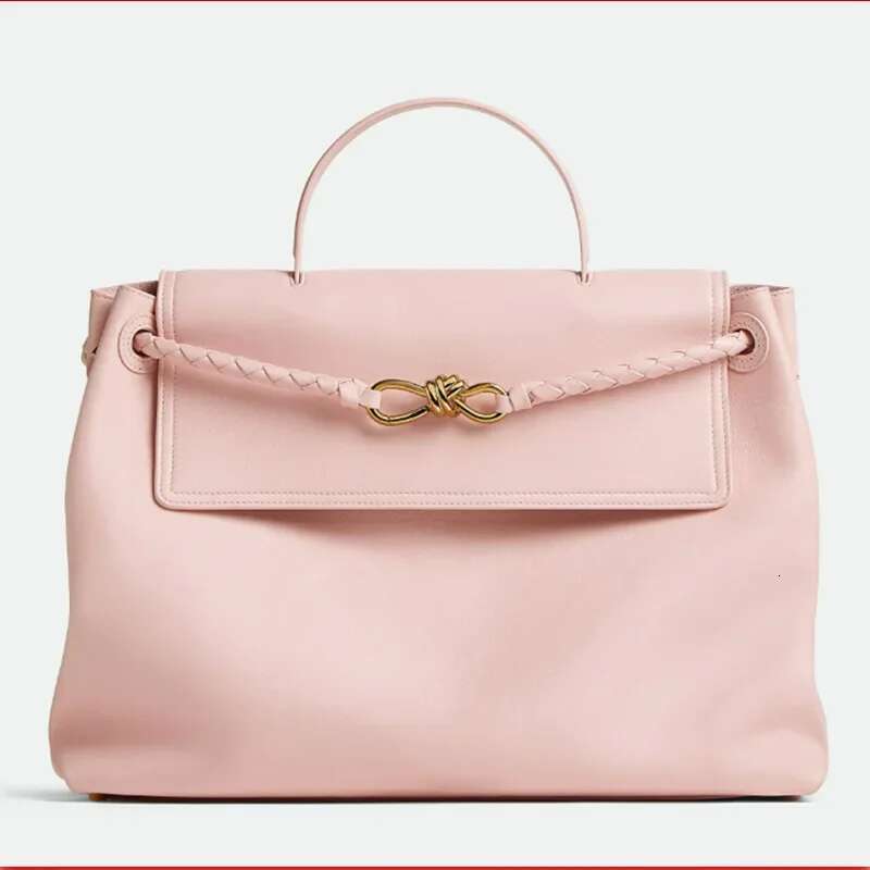 Spring Summer Knitted Rope Handbag Casual Vacation Women's Bag Shoulder Carry Large Crossbody Fashionable New Model