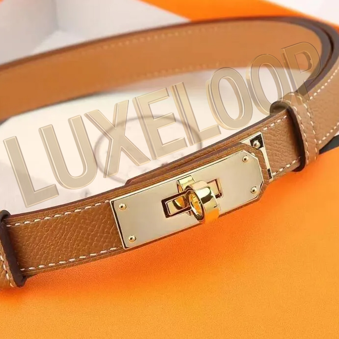 Designer Belt Women's Skinny Leather Belt with Adjustable Silver Turn-Lock Buckle - Ideal for Dresses, Jeans, and Coats, Black Suitable for waist circumference of 55-98cm