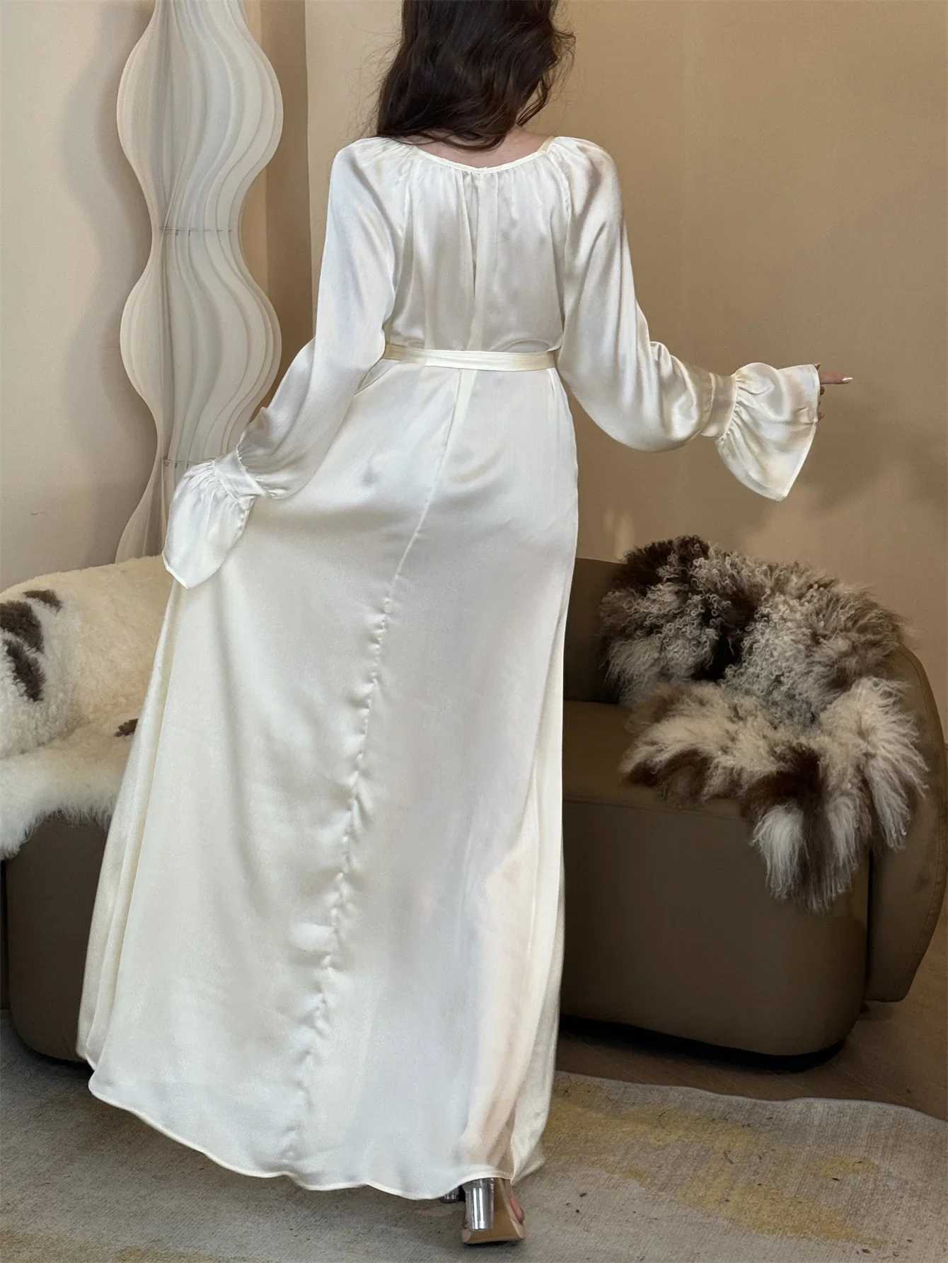 Middle East Modesty Party Dress Women Full Slve Elegant Maxi Dresses Islamic Long Dress Muslim Evening Dresses Turkey Kaftans X250514
