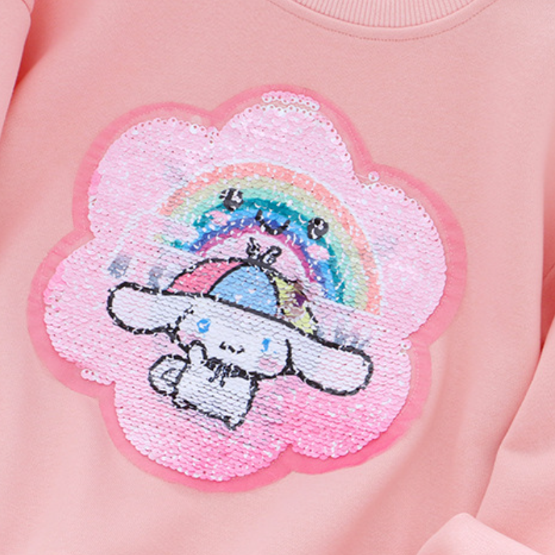 DISNEY Frozen Elsa princess Kids designer clothes girls designer clothes Round neck color changing clothes comfortable and soft.