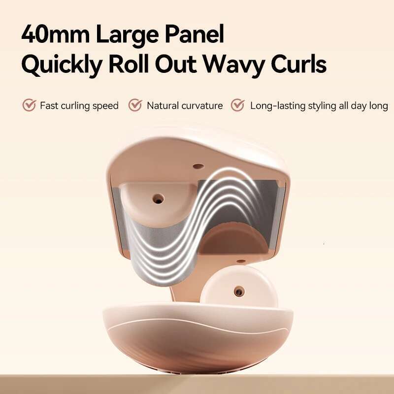 Electric Curler 40mm Large Wave Ceramic Long Lasting Iron Styling Tool Curling Wand Hair Waver