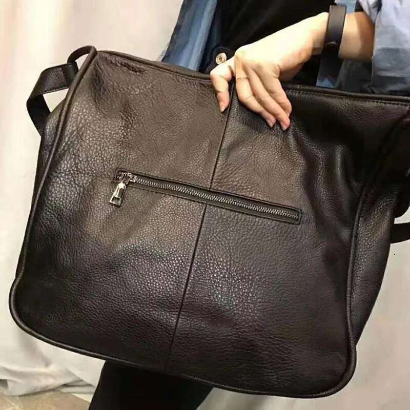Large Cow Women 100% Genuine Leather Crossbody Shoulder Bag Casual Big Vintage Quality Ladies Shopping Bags