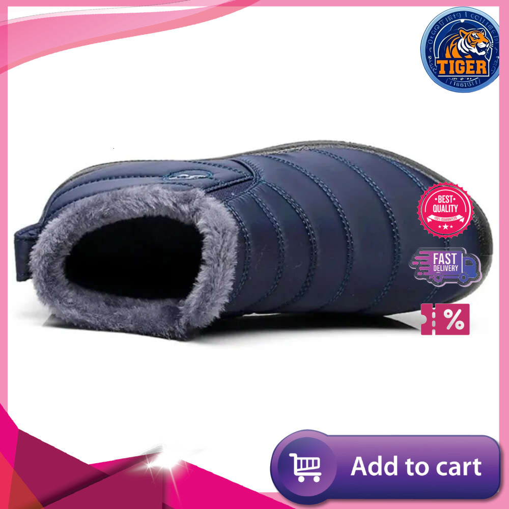 Ddmytiger Striped Autumn Winter Females Lightweight Shoes For Women Ankle Snow Botas Mujer Black Couple Waterproof Boots Plus Size S Wear Synonyms Out