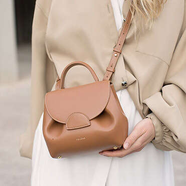 Tote Bag French Pol Niche Brand Smiley Face Numerounnano Series High Quality Single Shoulder Hand Held Women S Bag KQ