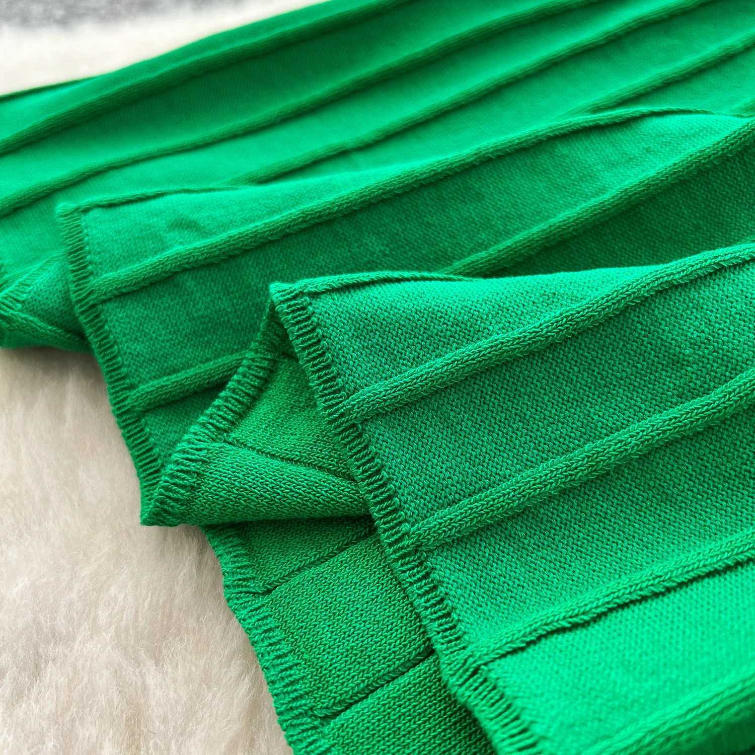Knitted Pleated Long Dress High Waist Midi Sling Dress Elegant Sleeveless Yellow Dress Women Streetwear Black Bodycon DressXJ250514