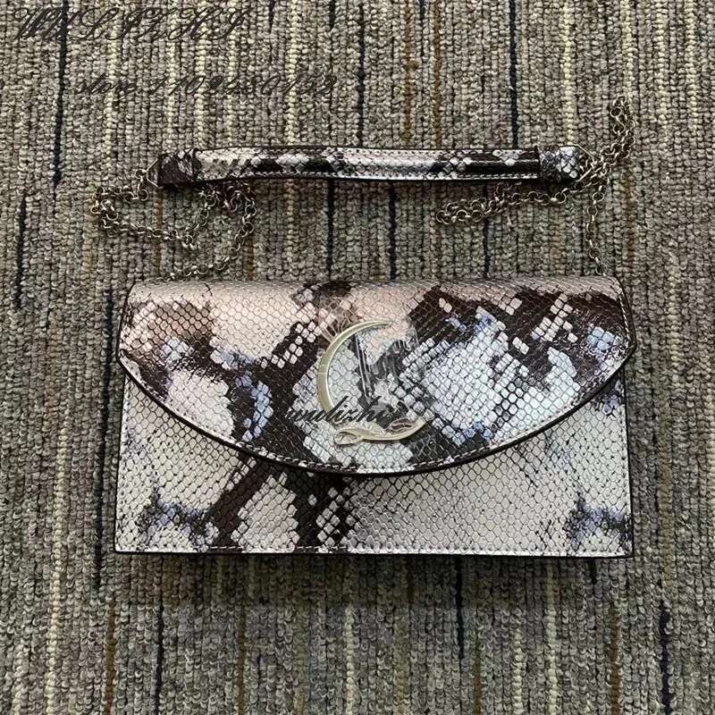 2025 New Clutch Brand Fashion Shoulder Messenger High Quality Women's Chains Bag Large Capacity