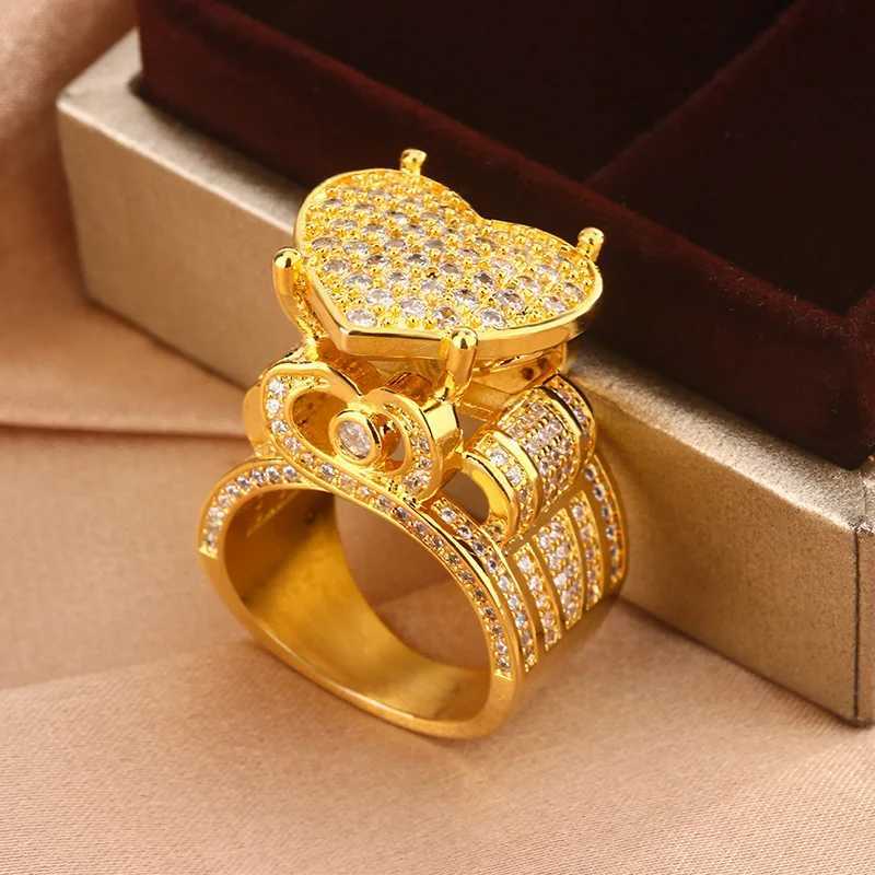 New Hip Hop Micro-Inset Zircon Ring For Women 925 Silver Full Diamond Vintage Ring Birtay Wedding Jewelry Gift WholesaleXJ250514