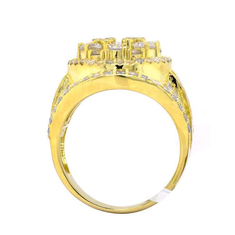 New trendy special design chilled hip-hop men's jewelry ring