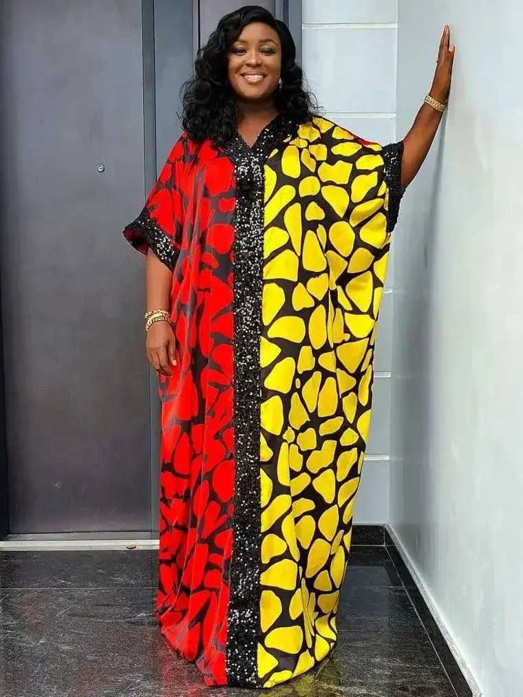 2025 Abayas For Women Dubai Luxury 2025 African Muslim Fashion Dress Caftan Marocain Evening Party Dresses Boubou Robe Djellaba Femme X2505148